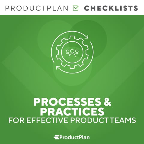 Processes for Effective Product Teams Checklist Cover