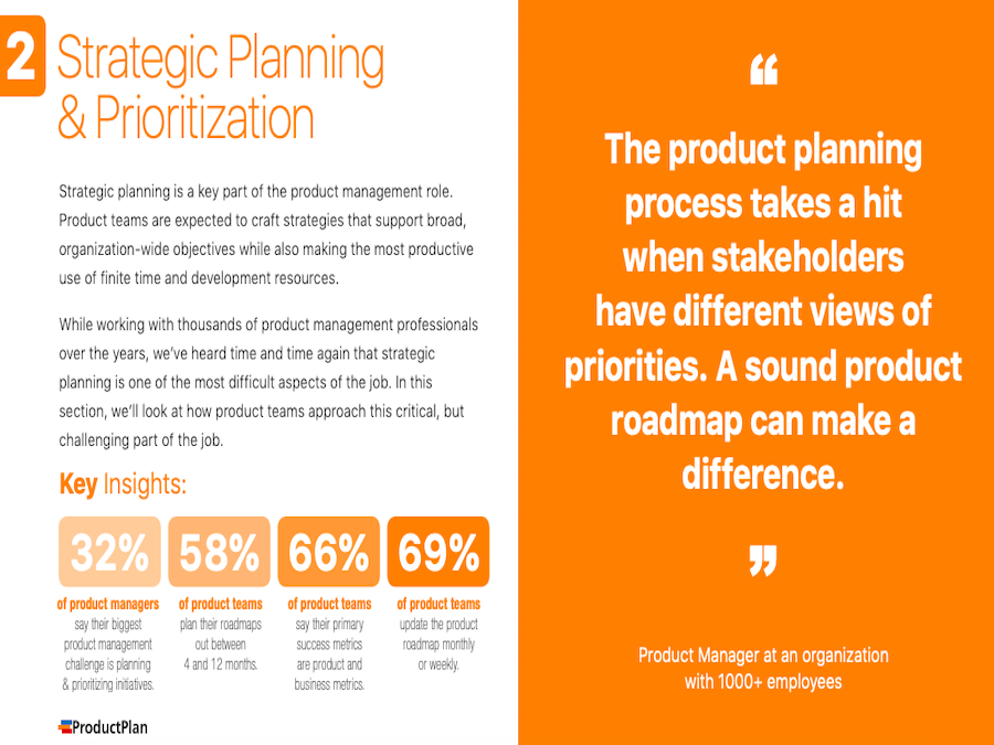 2019 Product Planning Report Chapter 2 Page View