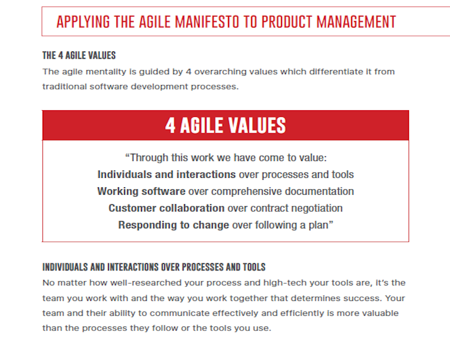 Agile Book Chapter 1 Page View