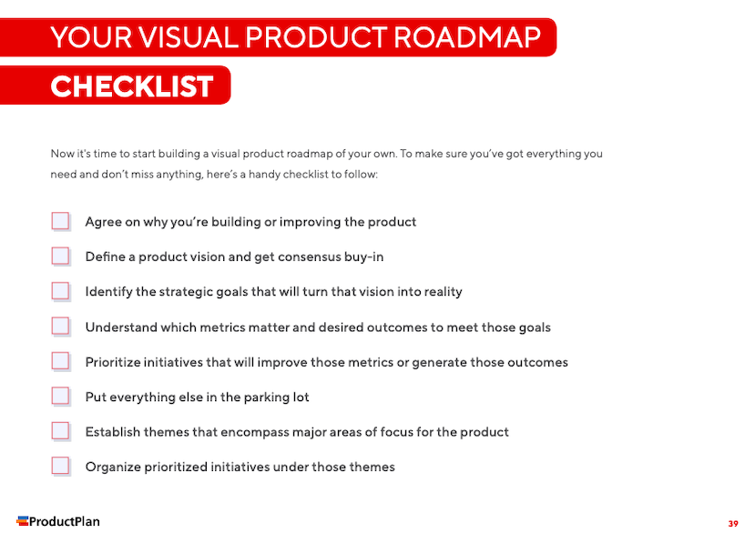 Building Your First Visual Product Roadmap Page View 3