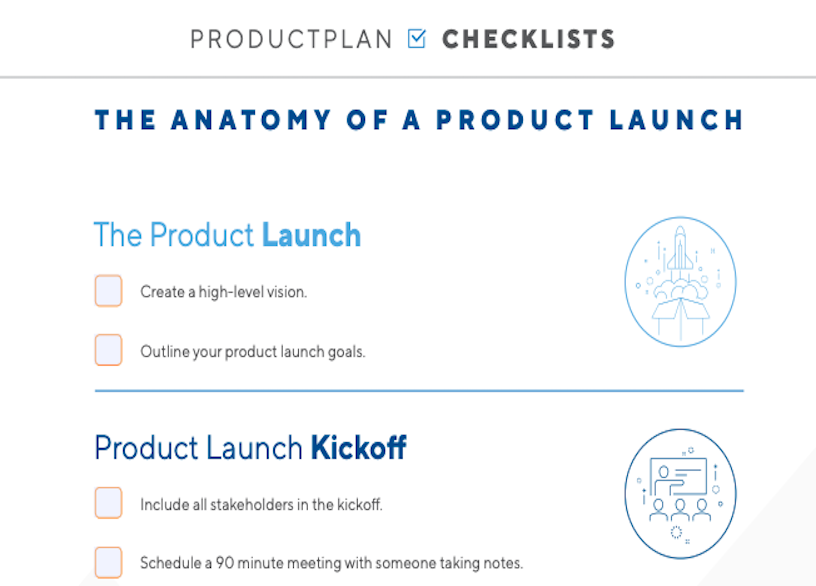 Product Launch Checklist Page 1